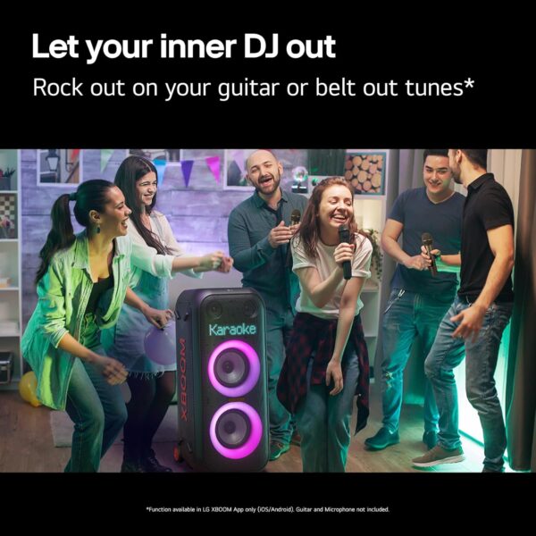LG XL9T XBOOM Portable Bluetooth Party Speaker with Pixel LED Lighting - Image 2