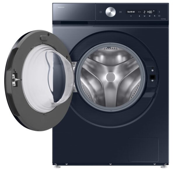 Samsung 12 kg, 5 Star, Super Speed, Wi-Fi, Hygiene Steam with Inbuilt Heater, Digital Inverter, Fully-Automatic Front Load Washing Machine (WW12DG5B24ASTL, Navy) - Image 3
