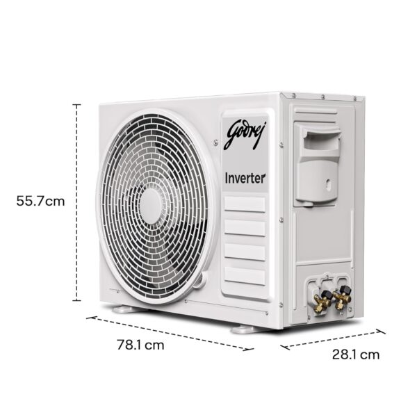 Godrej 2 Ton 3 Star, 5 In 1 Convertible Cooling, Inverter Cassette AC (Copper, 2025 Model, AC 2.0T CIC 24FTC3 4YA, White) - Image 4