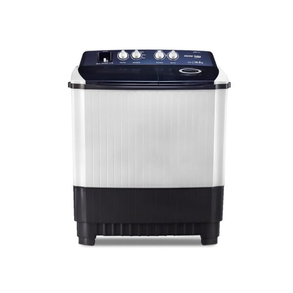 Voltas Beko 14 Kg, 5 Star Semi-Automatic Top Load Twin Tub Washing Machine (Wtt140Agrt) Gray - Jumbo Series - Image 3