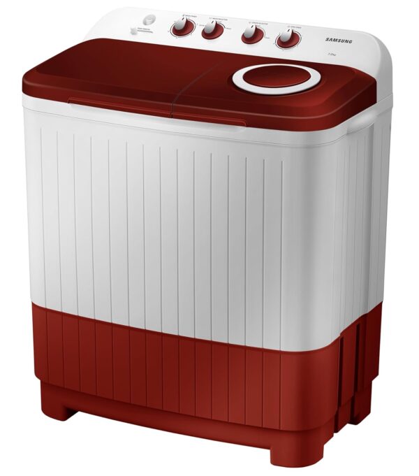 Samsung 7 kg, 5 Star, Semi-Automatic Top Load Washing Machine (WT70C3000RR/TL, Air Turbo Drying, Light Gray) - Image 7