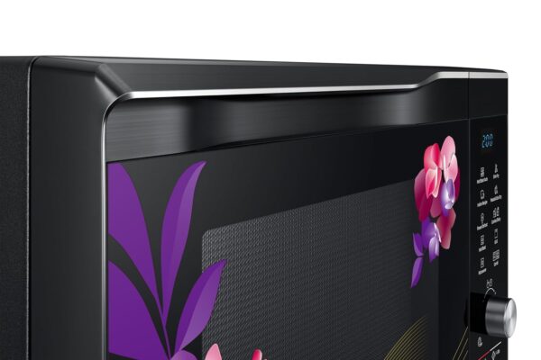 Samsung 32L Convection Microwave Oven (MC32K7056CH/TL, Black & Pattern, 10 Yr warranty) - Image 5