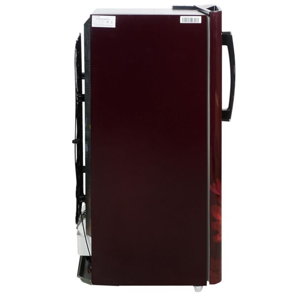 Voltas Beko 185 L, 4 Star, Direct Cool Single Door Refrigerator with Harvest Fresh Technology (RDC220B/W0DWE0MH000GD, Dahlia Wine) - Image 3