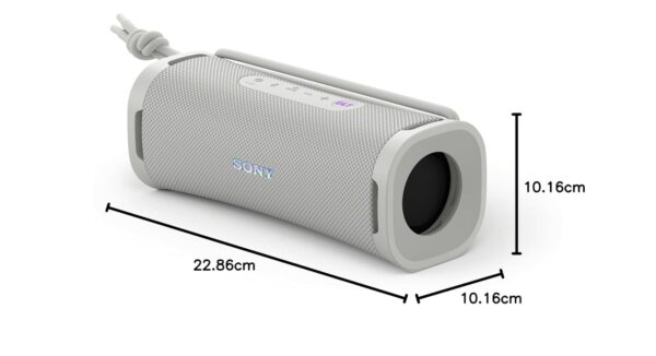 SONY ULT Field 1 with Massive Bass,12hrs Playtime,Hands Free Calling (with MIC),IP67(Waterproof,Dustproof,Rustproof),Sound Connect App,Wireless Bluetooth Speaker-White - Image 3