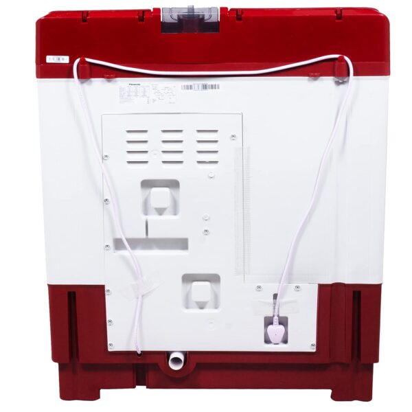 Panasonic 7 kg 5 Star Semi-Automatic Top Loading Washing Machine with Powerful Motor (NA-W70B5RRB, Red, Active Foam System) - Image 5