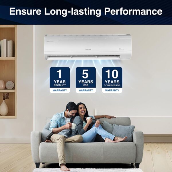 Voltas 2 Ton 5 Star, Inverter Split AC(Copper, 4-in-1 Adjustable Mode, Anti-dust Filter, 245V Vectra Plus, White) - Image 5