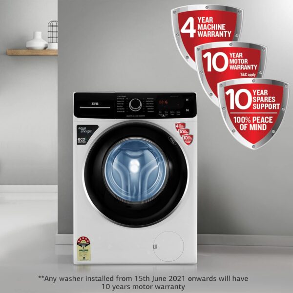 IFB 6.5 Kg 5 Star Fully-Automatic Front Loading Washing Machine Appliance (SENORITA ZX, White, In built heater, Ball Valve Technology) - Image 7