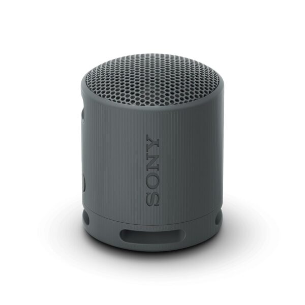 Sony SRS-XB100 Wireless Bluetooth Portable Lightweight Super-Compact Travel Speaker, Extra-Durable IP67 Waterproof & Dustproof, 16 Hrs Batt, Versatile Strap, Extra Bass & Hands-Free Calling-Black - Image 5