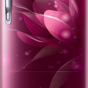 Samsung 183 L, 2 Star, Digital Inverter, Direct-Cool Single Door Refrigerator (RR20C2712R8/NL, Blooming Saffron Red)