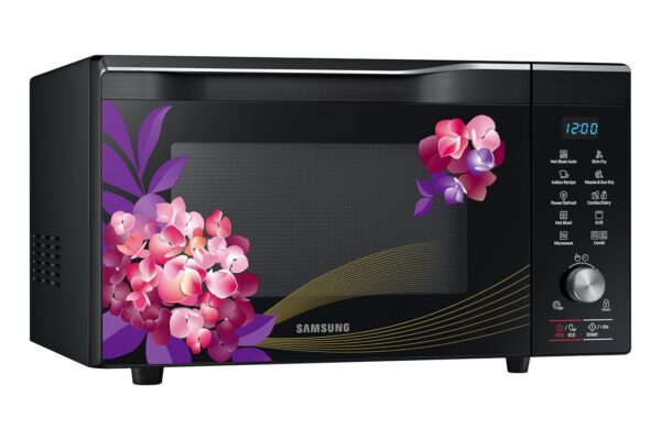 Samsung 32L Convection Microwave Oven (MC32K7056CH/TL, Black & Pattern, 10 Yr warranty) - Image 2