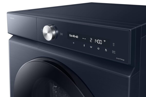 Samsung 12 kg, 5 Star, Super Speed, Wi-Fi, Hygiene Steam with Inbuilt Heater, Digital Inverter, Fully-Automatic Front Load Washing Machine (WW12DG5B24ASTL, Navy) - Image 8