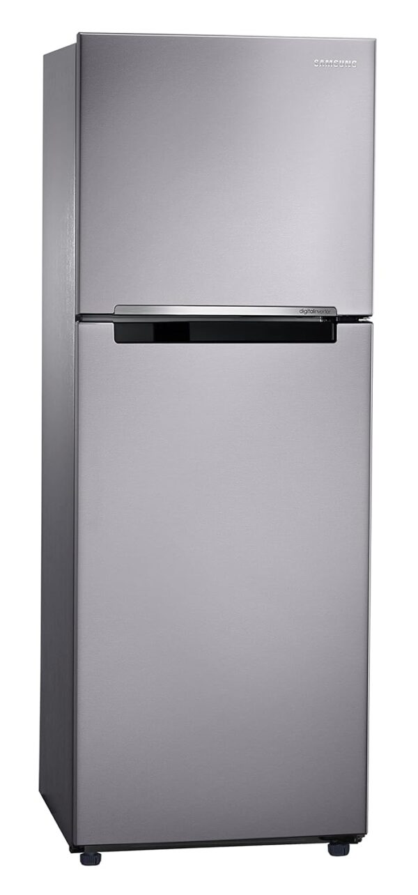 Samsung 236L 2 Star Inverter Frost-Free Double Door Refrigerator Appliance (RT28C3042S8/HL,Elegant Inox) - Image 3