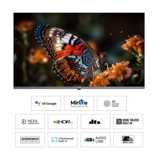 Panasonic 189cm (75 Inches) 4K Ultra HD Smart Google LED TV TH-75MX740DX (Black) - Image 5