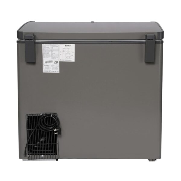 VOLTAS 205 L Single Door White and Grey Hard Top Deep Freezer, CVF205 SA2-P-PL - Image 3