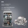 IFB 16 Place Settings with DeepClean® Technology Powered by AI Freestanding Dishwasher (Neptune SX16, Pearl Grey, Auto Door Open for Effective Drying, Interior LED Lighting) - Image 5