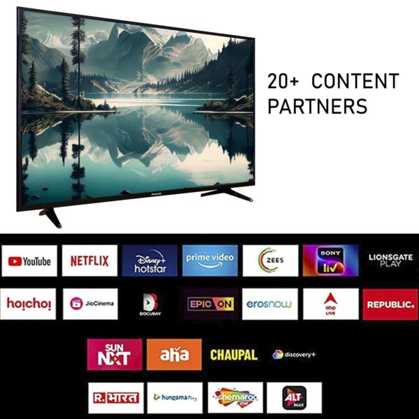 Panasonic 139 cm (55 Inches) 4K Ultra HD Smart Android LED TV TH-55MX700DX (Black) (2023 Model) - Image 4