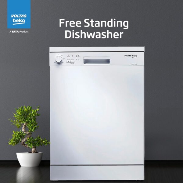 Voltas Beko 14 Place Settings (DF14W, White, Inbuilt Heater) - Image 7