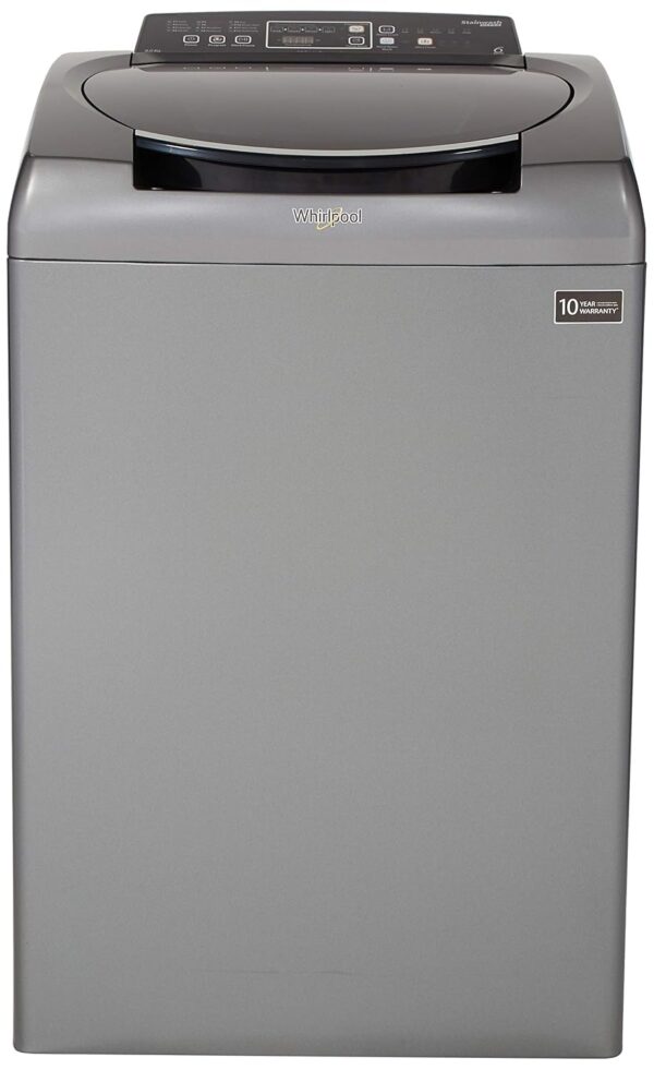 Whirlpool 8 Kg Fully-Automatic Top Loading Washing Machine with In-Built Heater (WP WM ST WASH PROH 8.KG GREY 10 MW 31635)