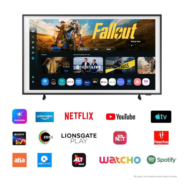 Samsung 189 cm (75 inches) The Frame Series 4K Ultra HD Smart QLED TV QA75LS03FAUXXL - Image 9