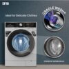 IFB 8 Kg 5 Star Front Load Washing Machine 2X Power Steam (SENATOR SXS 8012, Silver, In-built Heater, 4 years Comprehensive Warranty) - Image 6