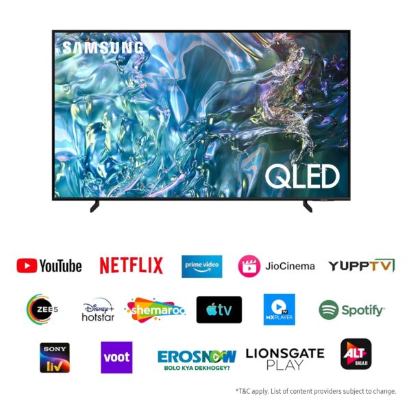 Samsung 163 cm (65 inches) 4K Ultra HD Smart QLED TV QA65Q60DAULXL (Black) - Image 11