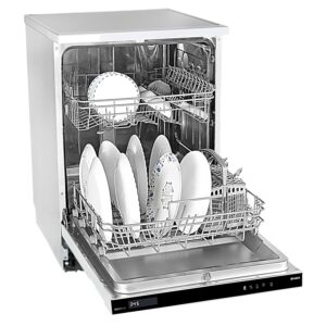 FABER 14 Place Settings Built-in Dishwasher with Salt & Rinse Aid Indicators (FBID 8PR 14S,Stainless Steel)