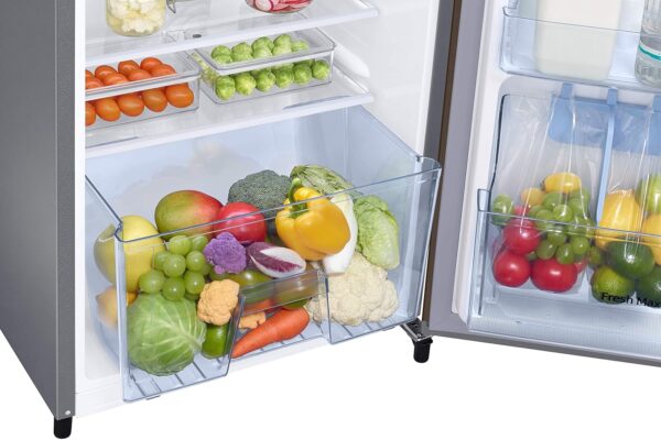 Samsung 246L 3 Star Inverter Direct-Cool Single Door Refrigerator Appliance (RR26C3733DX/HL,Luxe Brown) - Image 8