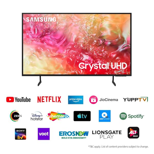 Samsung 163 cm (65 inches) 4K Ultra HD Smart LED TV UA65DU7660KLXL (Black) - Image 12