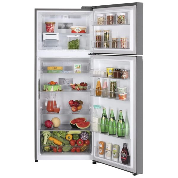 LG 398 L 2 Star Frost-Free Smart Inverter Double Door Refrigerator (2023 Model, GL-S422SPZY, Shiny Steel, Convertible with Express Freezing) - Image 16