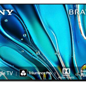 Sony BRAVIA 3 Series 164 cm (65 inches) 4K Ultra HD AI Smart LED Google TV K-65S30 (Black)
