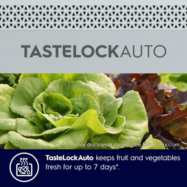 Electrolux 524L Frost Free Inverter French Door Refrigerator, TasteLockAuto Technology, Auto Ice & Even Temp Function, Arctic Silver Steel, UltimateTaste 700, EHE5224C-A - Image 8