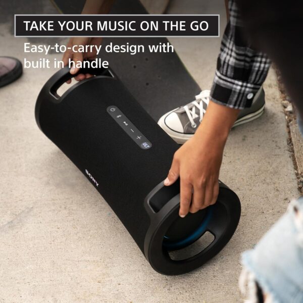 Sony New Launch ULT Field 7 Wireless Bluetooth Portable Speaker with 30Hrs Battery, ULT Button(2 Modes) for Massive Bass, Comfortable Handle,Colourful Light,Waterproof,Dustproof,Karaoke,Party Connect - Image 7