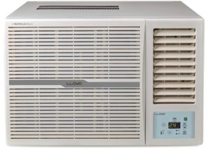 Lloyd 1.0 Ton 3 Star Fixed Speed Window AC (Copper,White with Silver Deco Strip, GLW12C3XWSEW)