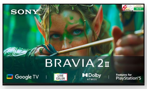 Sony 139 cm (55 inches) BRAVIA 2M2 Series 4K Ultra HD Smart LED Google TV K-55S25M2
