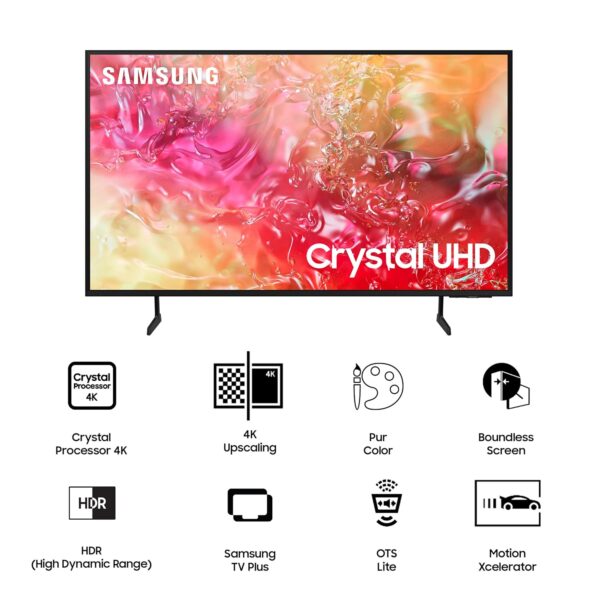 Samsung 163 cm (65 inches) 4K Ultra HD Smart LED TV UA65DU7660KLXL (Black) - Image 11