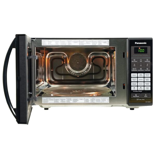 Panasonic 27 L Black Mirror, Heat , stainless steel cavity, Magic Grill Convection Microwave Oven  (NN-CT645BFDG, Black) - Image 7