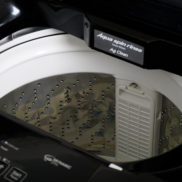 Panasonic 8 Kg Front Panel Top Load Washing Machine (NA-F80C2CRB 12 Was Program,Active Foam System,Aqua Spin,Powerfull Motor 2+10 Year Warranty 2024 Year) - Image 6
