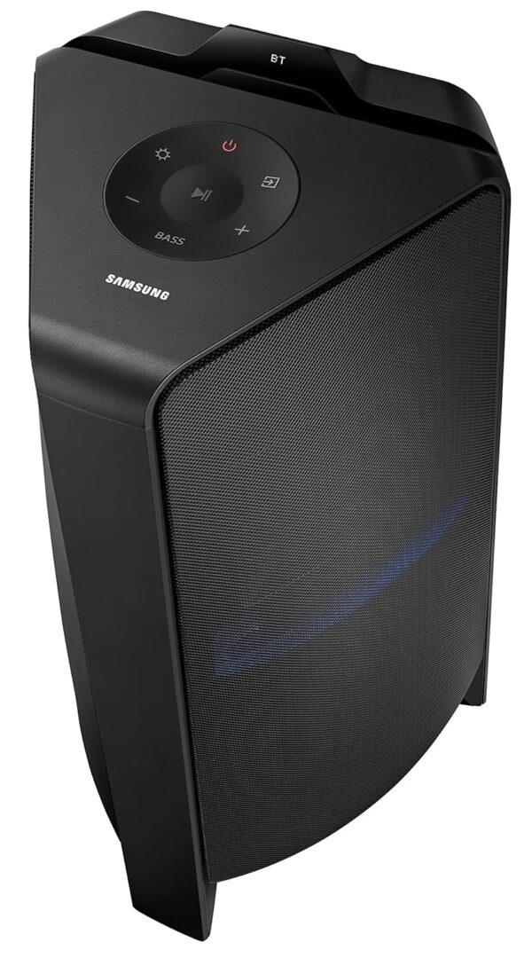 Samsung {MX-T70/XL) Sound Tower High Power Audio, Floor Standing Speaker, Bi-Directional Sound, Water Resistant, Party Lights, Bluetooth Multi-Connection, USB Music Playback (Black) - Image 11