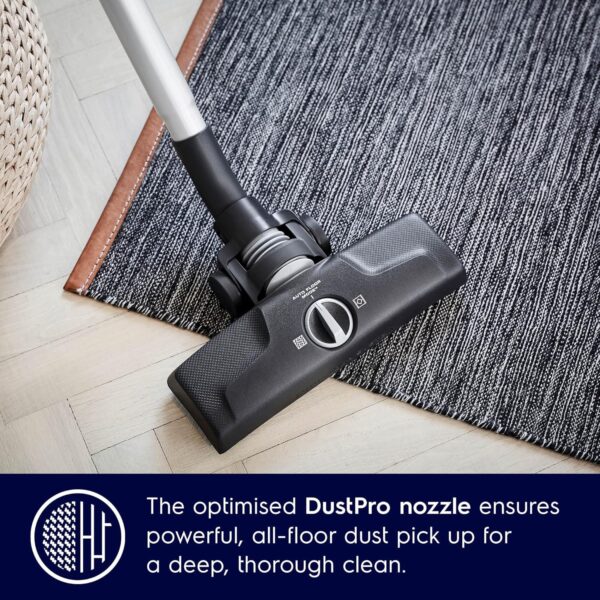 Electrolux Silent Performer Canister Vacuum Cleaner for Home, 2000 W, Combination Crevice Dust Pro Nozzle, 16A Plug, Power Pro System, Ergo Shock Bumper Technology, Chilli Red, ZSP2320T - Image 7