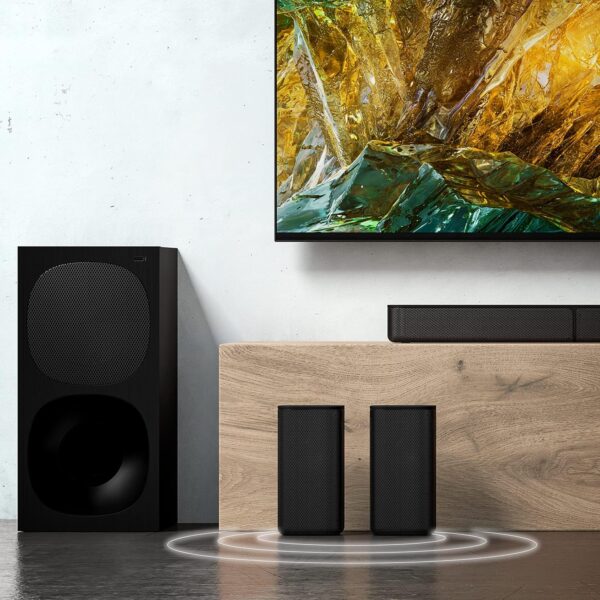 Sony HT-S20R Real 5.1ch Dolby Digital Soundbar for TV with subwoofer and Compact Rear Speakers, 5.1ch Home Theatre System (400W,Bluetooth & USB Connectivity, HDMI & Optical connectivity) - Image 12