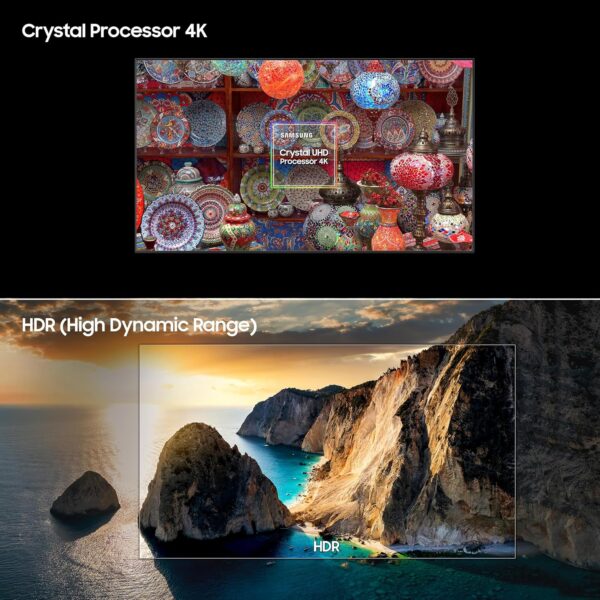 Samsung 163 cm (65 inches) 4K Ultra HD Smart LED TV UA65DU7660KLXL (Black) - Image 14
