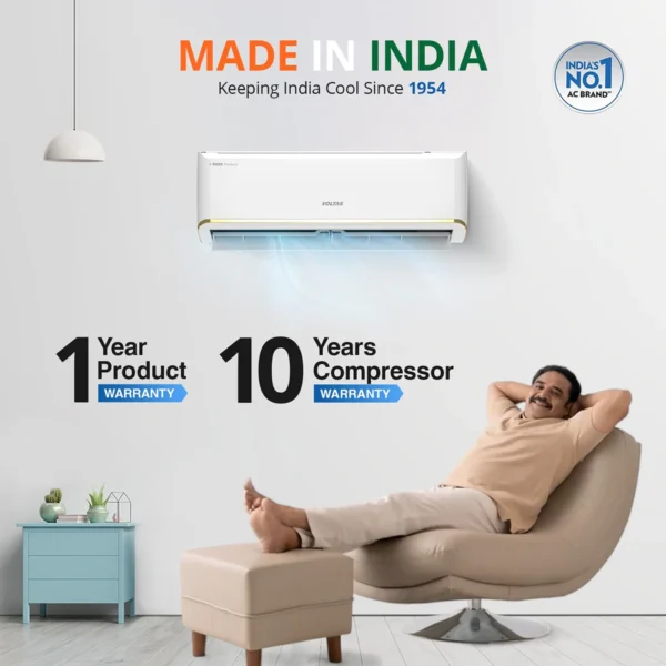 Voltas Adjustable Inverter Split AC, 1.5 Ton, 3 Star - 183V Zen Gold - Image 9