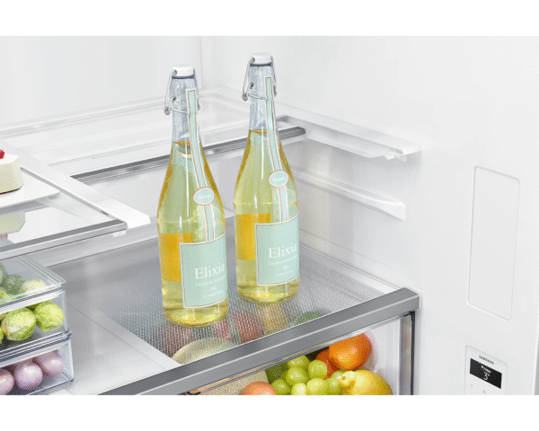 650 L 4 Door Convertible French Door Refrigerator RF65DG90BDSG - Image 2