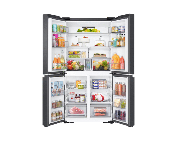 650 L 4 Door Convertible French Door Refrigerator RF65DG90BDSG - Image 3
