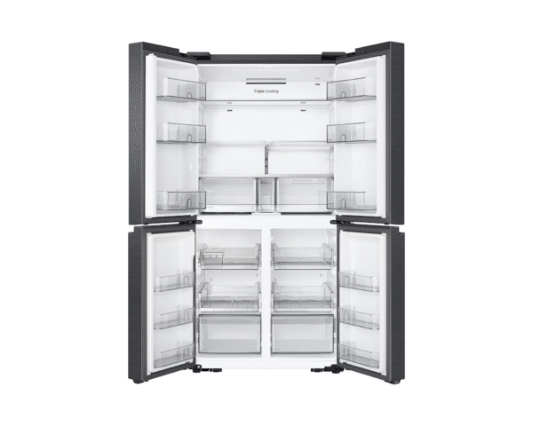 650 L 4 Door Convertible French Door Refrigerator RF65DG90BDSG - Image 4