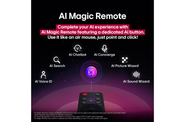 LG OLED evo 195cm (77) TV (G5), α11 AI Processor 4K Gen2, 120Hz Native Refresh Rate, 60W Audio Output, 2025 - Image 12