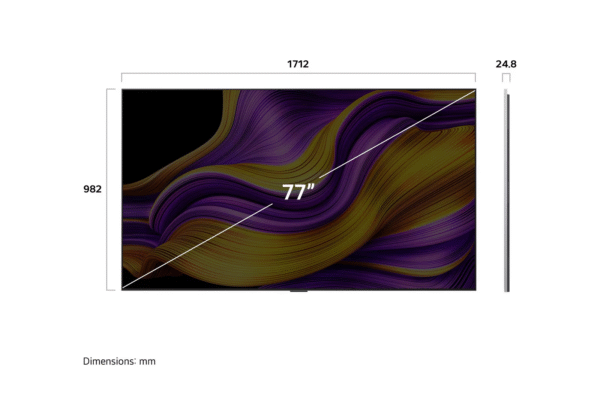 LG OLED evo 195cm (77) TV (G5), α11 AI Processor 4K Gen2, 120Hz Native Refresh Rate, 60W Audio Output, 2025 - Image 13