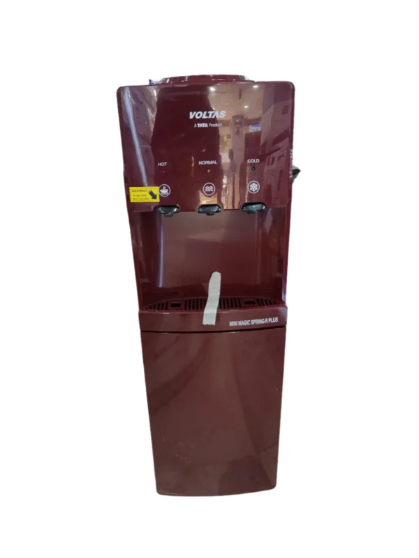 Voltas Mini Magic SPRING F V Plus RD Water Dispenser (Red) | Hot, Normal, Cold Water | Cooling Cabinet | Floor Mounted | 1 Year Warranty