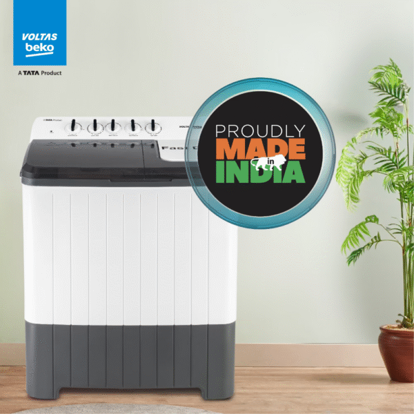Voltas Beko 12 Kg Semi-Automatic Washing Machine, WTT120UPA/GRSS - Image 7