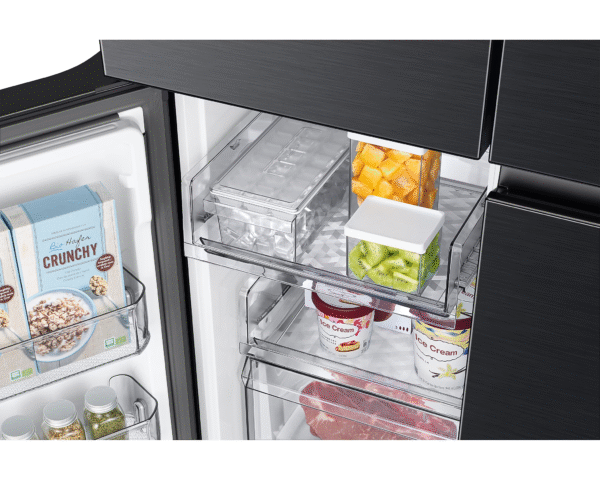 650 L 4 Door Convertible French Door Refrigerator RF65DG90BDSG - Image 9